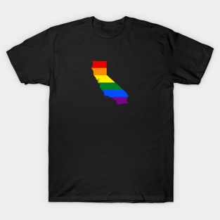 Rainbow California T-Shirt